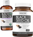 Black Seed Oil Liquid & Soft- Gels (2-måned Tilgang) Black Seed Oil Liquid & Capsule Combo (16fl.oz & 120 Soft- Gel Kapsler) 100% Premium Cold- Pressed Nigella Sativa Black Cumin Seed Oil (non-GMO)