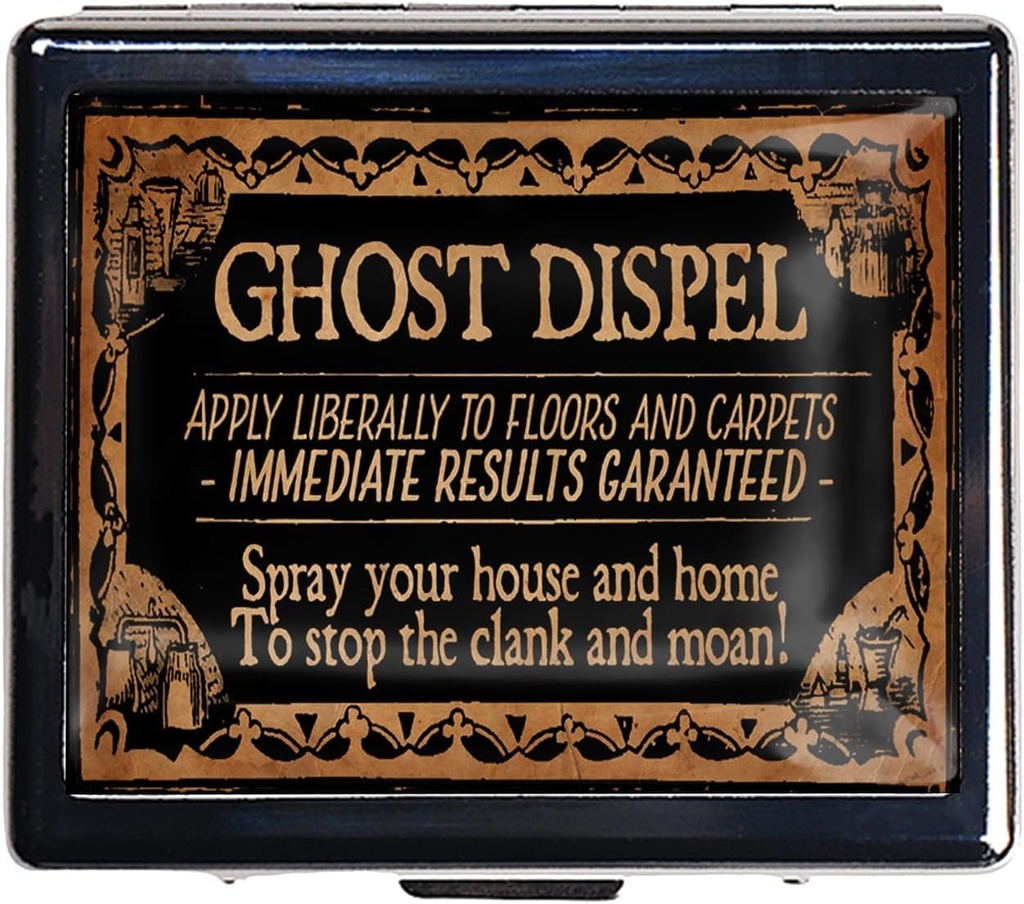 7 dage forkromet Shiny Sølv Pill Organizer med spejl inde har 8 separate afdelinger rektangel 7 dage Pill Box Pill Case (Ghost Dispel)