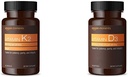 Elementer Vitamin K2 (100 mcg, 65 kapsler) og Vitamin D3 (5000 IE, 180 Softgel)