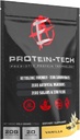 Forstærkede Labs - Protein Tech - Smart Collagen Protein Powder for mænd og kvinder - Keto Friendly, Fat, Dairy, Carb & Sugar Free Protein Supplement (20 Servere) (Vanilla)
