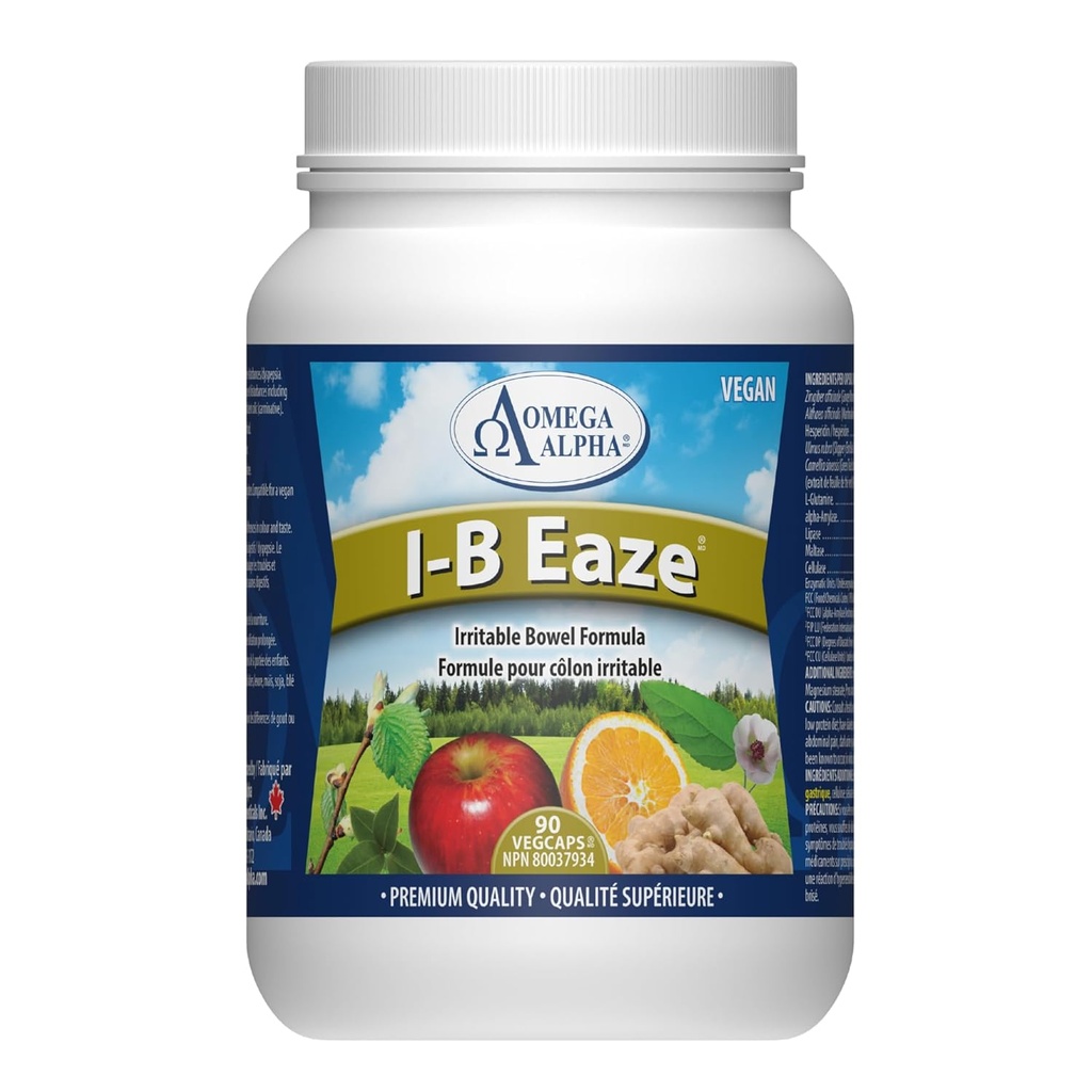 Omega Alpha I- B Eaze for Intestines & Mavesår 90 Kapsler