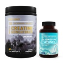 Bioemblem Magnesiumglycinat med zink og Creatinmonohydrat pulver