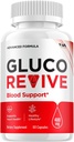 (1 Pack) Gluco Revive Supplement, GlucoRevive Capsule - Advanced Formel ReviveGluco, GlucoRevive Maksimal styrke anmeldelser, 60 kapsler