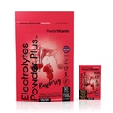 PowerVitamin Electrolytes Powder Packets - Hindbær - Keto Electrolytes for Daily Energy - Hydration Powder med 1000mg kalium, 120mg Magnesium, Zero Calories - 30 Hydration Packets
