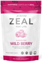 Zurvita - Zeal for Life 30- Day Wellness Bag - Wild Berry (Guarana Free) - Nutritional Supplement for Vitality, Immunitet og Wellness - 420 Bedste