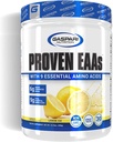Gaspari Nutrition Proven EAA, Vegansk Gæret EAA, Forbedrer inddrivelse & Replenishes Electrolytes, Ikke GMO (30 Servere, Lemon Ice)