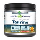 Amazing formulas Taurine 500 Grams (1.1 Lb) Powder Supplement XX 124; 2000 mg Per Servering XX 124; 111 Servering XX 124; Non- Gmo XX 124; Gluten Free