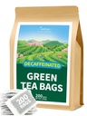 TeeLux Decaf Green Tea Tasker, Pure Deccinated Green Tea, Super Antioxidant, Hot & Iced Tea, 200 Greve