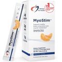 Design for sundhed MyoStim - HMB + Collagen peptider pulver med L- Leucin + Creatin til støtte sund aldring - Kan hjælpe med at tiltrække Age- Relaterede muskeltab - Clementine- Flavored drink (14 Stick Packs)
