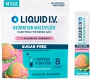 Liquid I.V. ® Hydration Multiplier Sugar- Free - Rainbow Sherbet Note 124; Electrolyte Powder Drink Mix Bis 124; 1 pakke (14 Servere)