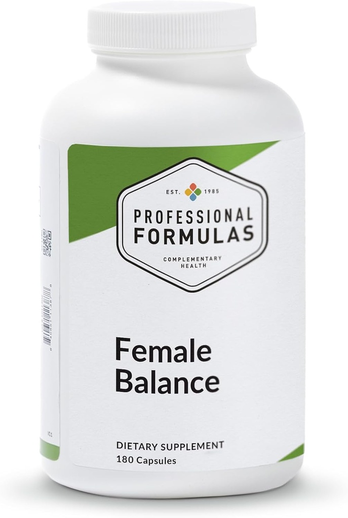 Professionel formulas kvindelige balance - Glandulars med sort Cohosh Root, vitaminer og mineraler til støtte premenstruelle og menopausale Hormone Balance og følelsesmæssige wellness - Gluten Free, 90 Kapsler