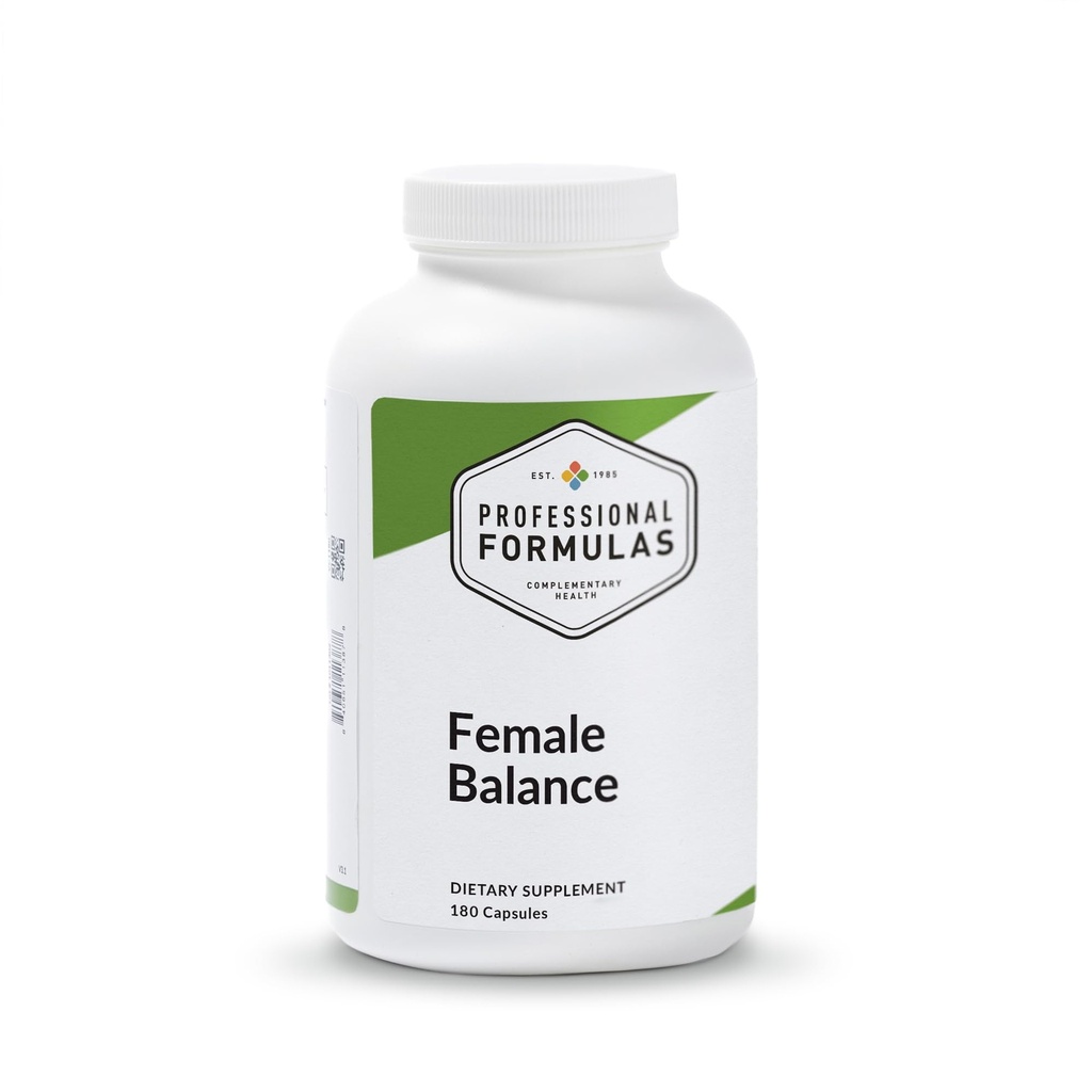 Professionel formulas kvindelige balance - Glandulars med sort Cohosh Root, vitaminer og mineraler til støtte premenstruelle og menopausale Hormone Balance og følelsesmæssige wellness - Gluten Free, 90 Kapsler