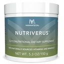 NutriVerus Glycontritional Supplement, 5.3oz / 150g med naturligt sourced vitamin A, C-vitamin, B-vitamin Complex og D-vitamin rig på antioxidanter Supplement og fremmer immunsupport supplement