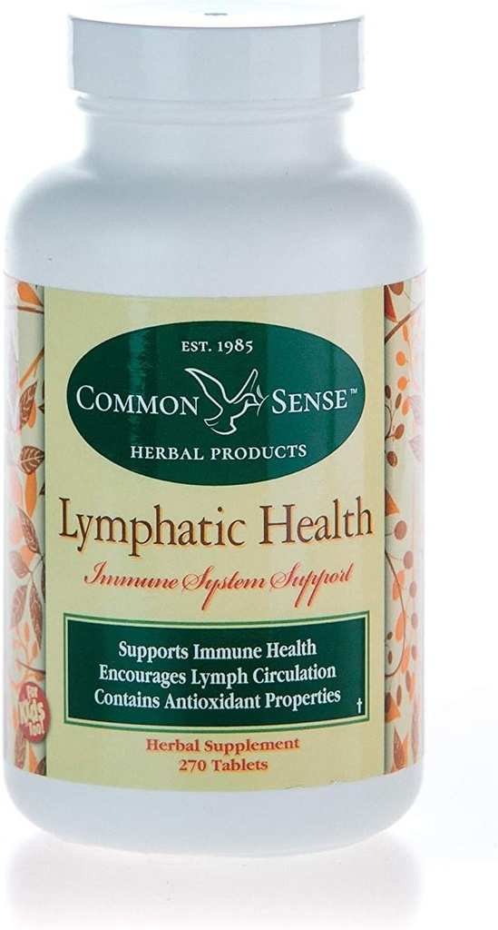 Fælles sense urteprodukter Lymphorous Health: immunsystem support (120 tabletter)