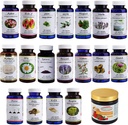 Hekma Center Supplements Package for MS - 18 Medicinske Urter & Sidr Honning med Royal Jelly - 100% Natural, Pure Organic - Vegan - Supplements for MS