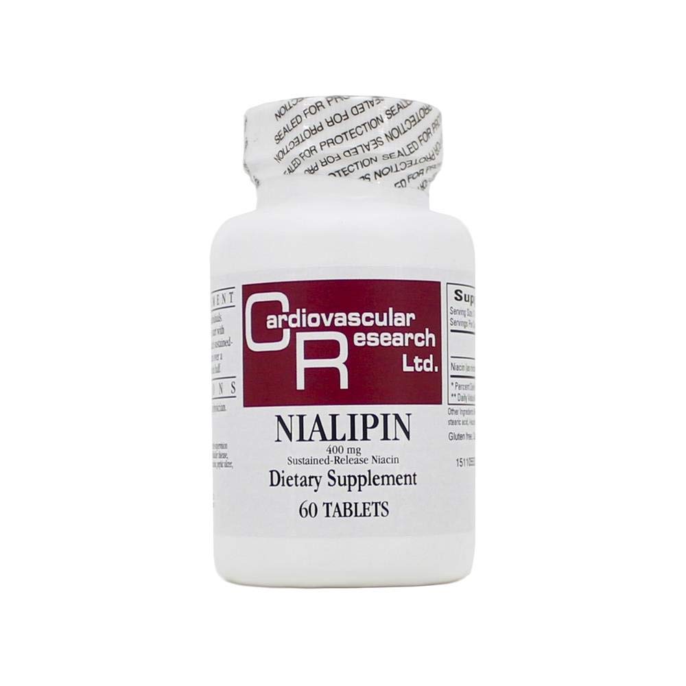 Økologiske formler Nialipin 400Mg (Time Release) 60 Caps