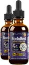 Naturlig Sleep- Aid med Valerian og Melatonin - All- Natural Liquid Formel for 2X Absorption - Magnesium, L -Theanin & mere
