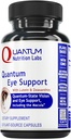 Quantum Nutrition Labs Eye Support - Eye Health Vitaminer, Lutein og Zeaxanthin Eye Kosttilskud til voksne og seniorer, Understøtter Macular Health, Indeholder bilbær og gulerod - 60 vegetariske kapsler