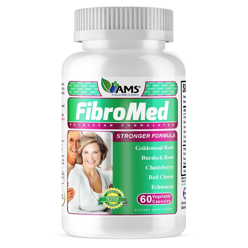 America Medic & Science FibroMed (60 kapsler) Note 124; Hormonal Balance Supplement for kvinder