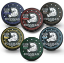 Bossman Beard Balm Variety Pack - Beard Grooming, Vækst og Care Kit - blødgøringsmiddel og fugtighedscreme - Alle 6 dufte