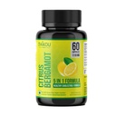 Citrus Bergamot 1110mg - 25: 1 Extract - High Potency Supplement with Black Choke Berry, Niacin, Olive Leaf & Black Pepper Extract - Vegan - 60 Kapsler