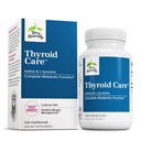 Terry naturligt Thyroid Care - immunforsvar sundhed & energi støtte Formel - Nutritional supplement med jod til Thyroid sundhed støtte - Wellness supplement med L-Tyrosine - 120 kapsler