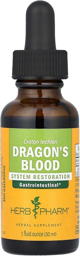 Herb Pharm Dragons blod flydende træ sap til fordøjelsesstøtte - 1 Ounce (DDRAG01)