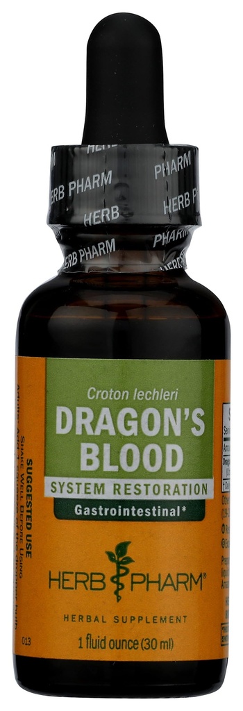 Herb Pharm Dragons blod flydende træ sap til fordøjelsesstøtte - 1 Ounce (DDRAG01)