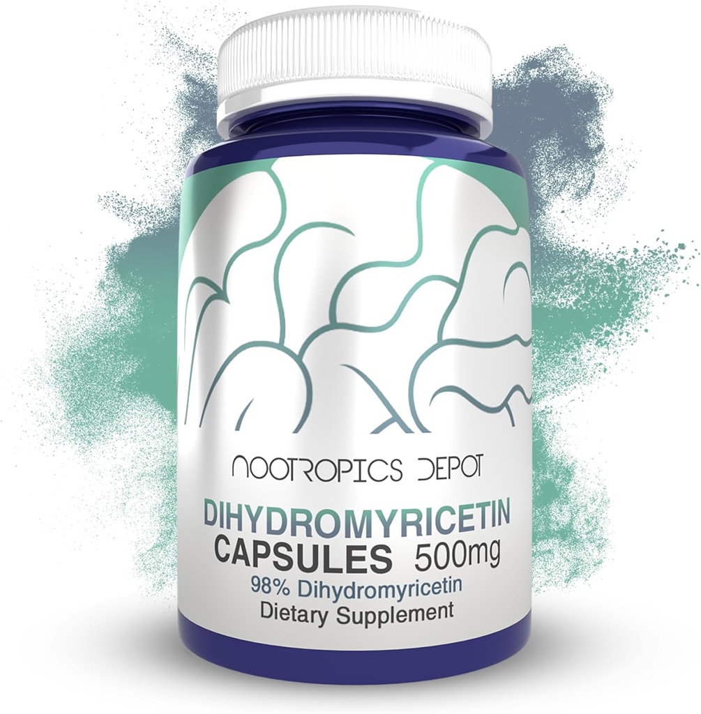 Nootropics Depot Dihydromyricetin (DHM) Kapslerne er 124; 500mg