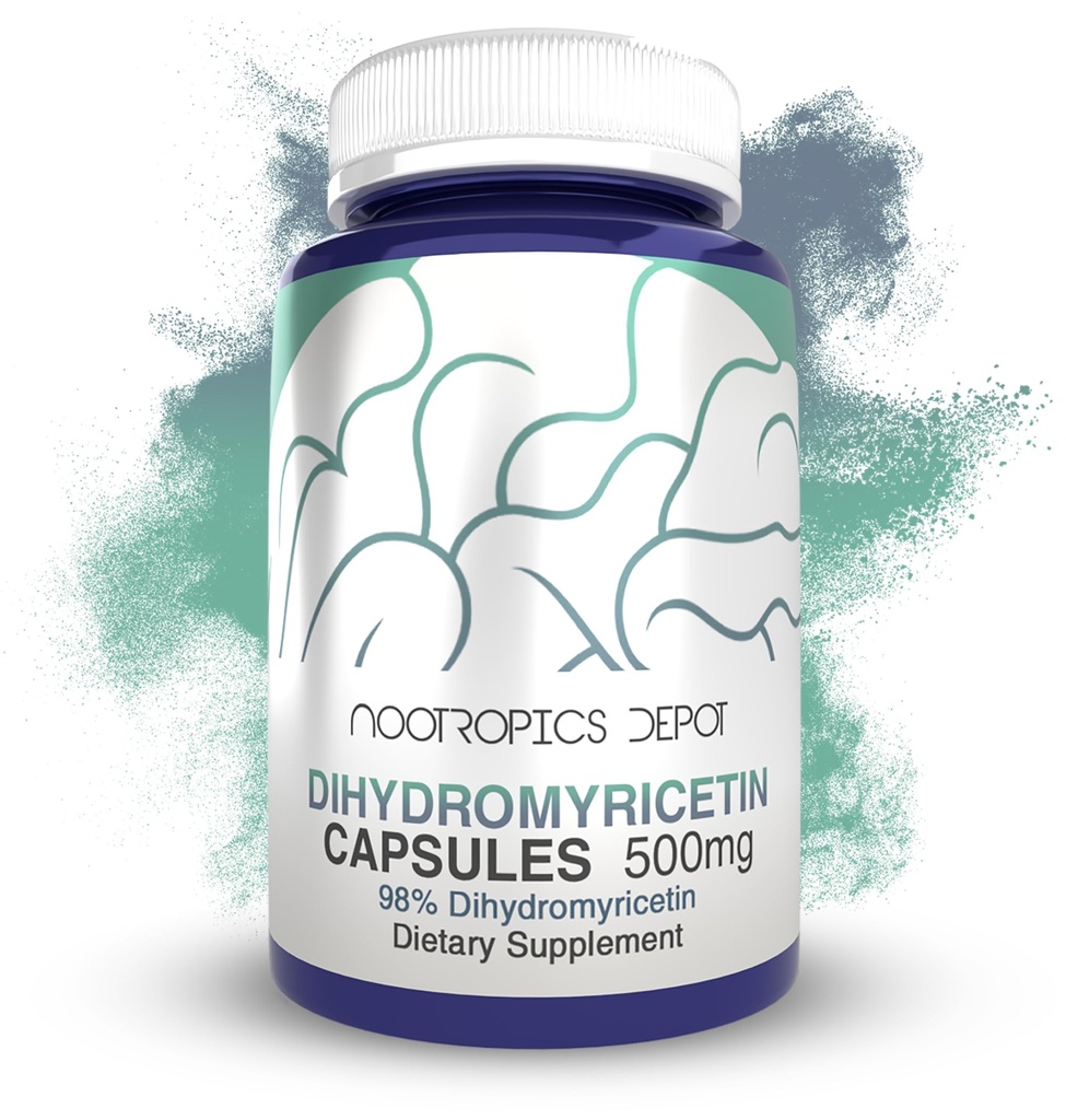 Nootropics Depot Dihydromyricetin (DHM) Kapslerne er 124; 500mg