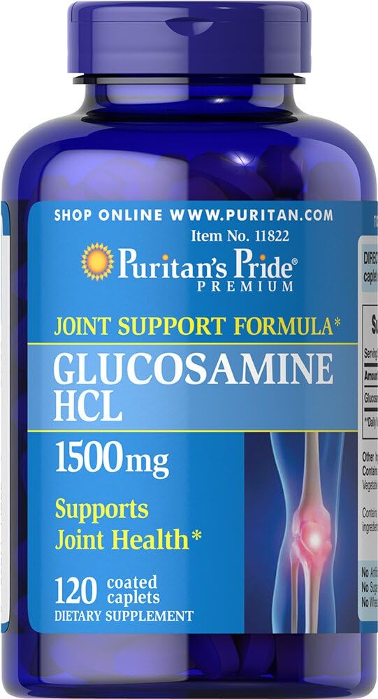 Puritans pride glucosamin 1500 mg kapsler, 120 greve