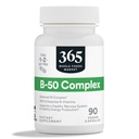 365 af Whole Foods Market, Vitamin B- 50 Complex, Vegan, 90 Kapsler