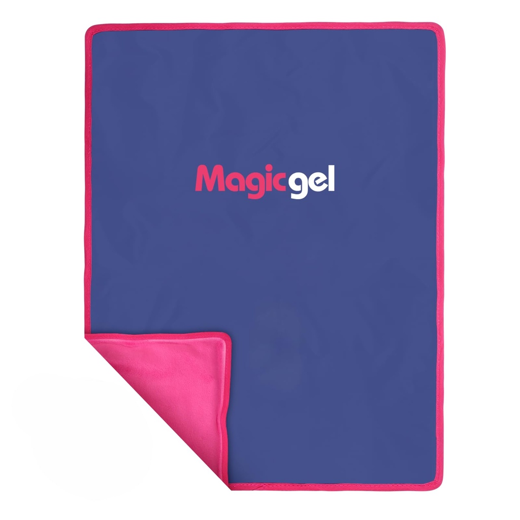Magic Gel Ice Packs til skader Genanvendelige (15 "x 11") - Stor Ice Pack - Fleksibel kold køling Pad - Gel Pack til Shoulder, Tilbage, Hip, Knee, Ben, Lavere Tilbage
