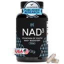 HPN NAD + Booster - Nicotinamid Riboside Alternativ (NAD3) for mænd og kvinder