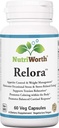 Relora - Stress & Weight Management supplement. 300MG grøntsagskapsler - 60 Servering per flaske.