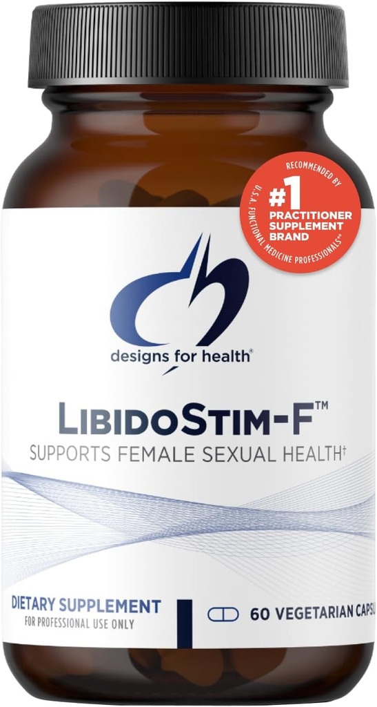 Design for sundhed LibidoStim- F - Formel for kvinder med Tribulus, DHEA + Ginkgo Biloba - Non- GMO + Soy gratis kvindelige sundhedsstøtte supplement (60 kapsler)