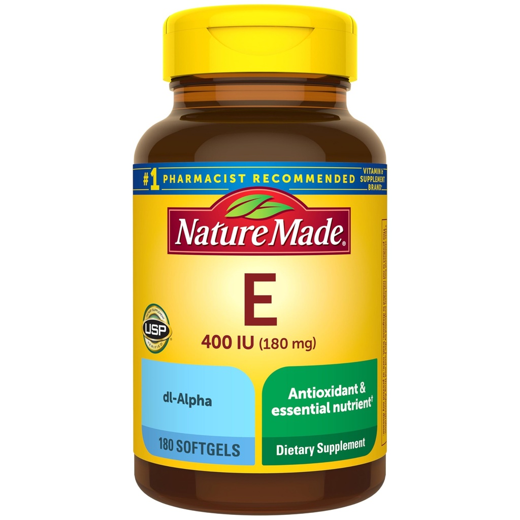 Vitamin E 180 mg (400 IE)