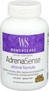 WomenSense AdrenaSense af naturlige faktorer, AdrenaSense, Urtemedicin supplement til binyrebark og stress Relief, Vegan, Non- GMO, 120 kapsler