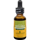 Herb Pharm Certified Organic Gotu Kola Liquid Extract for Muskuloskeletale System Support, 1 Fl Oz