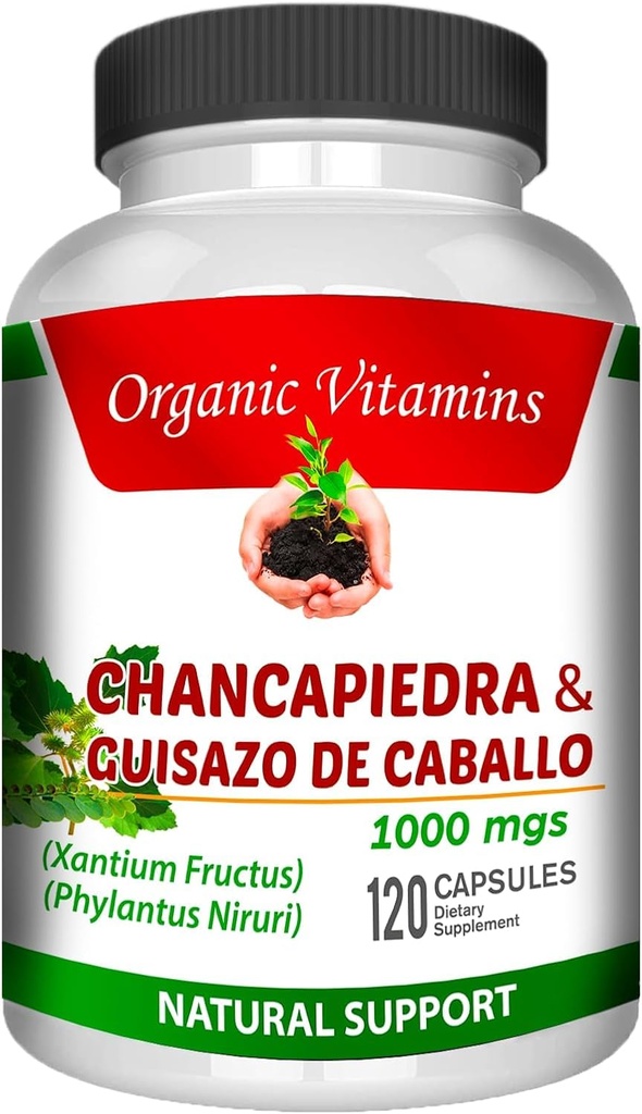 Guisazo De Caballo og Chancapiedra Organic Vitamin Natural Sunshine Chanca Piedra