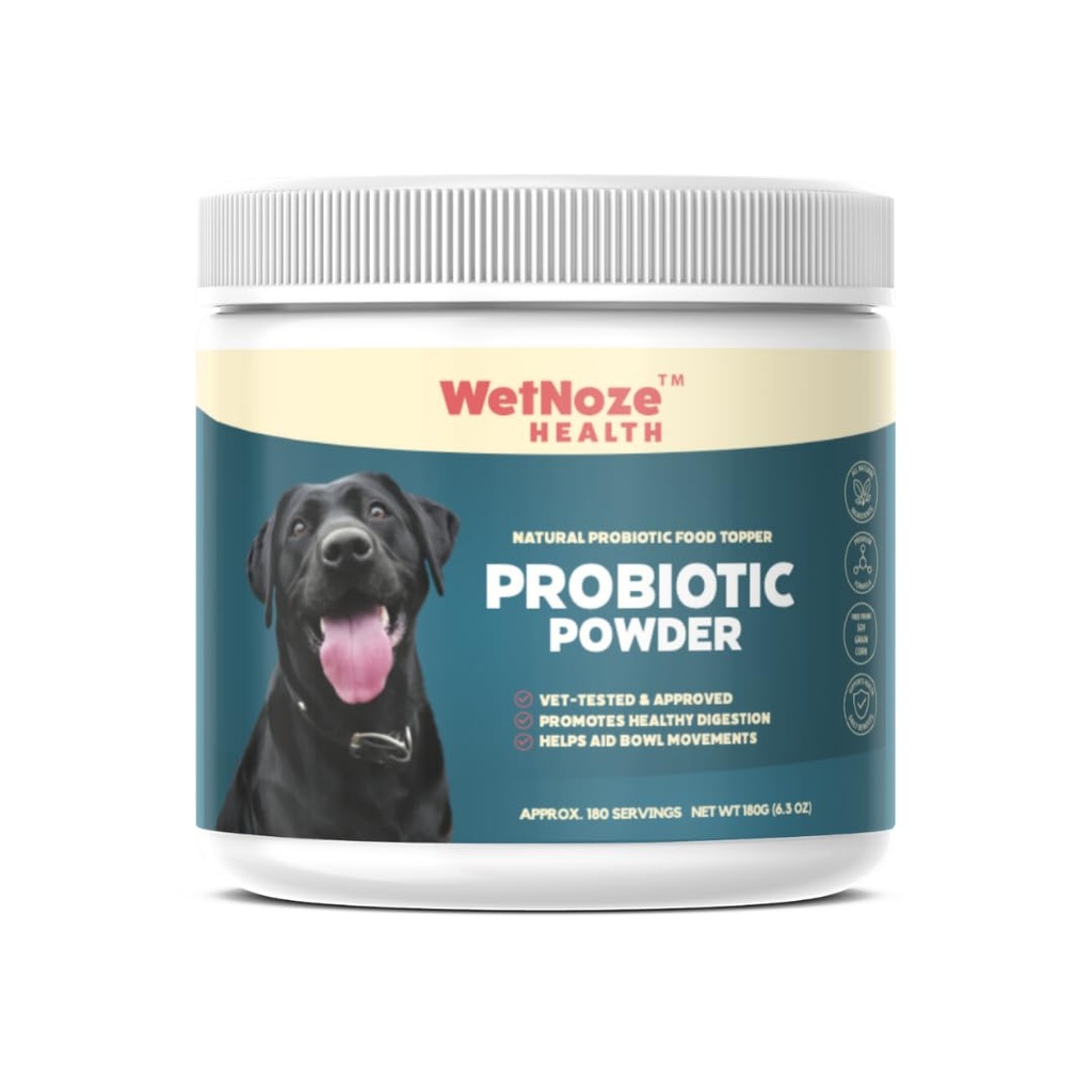 Probiotika til hunde fordøjelsessygdomme (kylling og bacon) - hund probiotisk pulver Relieve Diarré, Forstoppelse, & mere - Hund Calming Treatings - Maximum-Strength Dog fordøjelsesstøtte