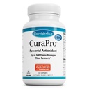EuroMedica CuraPro - Antioxidant supplement til hjerne & hjerte sundhed support - Kosttilskud med høj potens curcumin kompleks - Nyre, lever & immunforsvar support - 120 Softgels