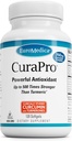 EuroMedica CuraPro - Antioxidant supplement til hjerne & hjerte sundhed support - Kosttilskud med høj potens curcumin kompleks - Nyre, lever & immunforsvar support - 120 Softgels