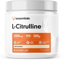 Bucked Up L- Citrullin 3000mg Powder, Essentials (100 Servere)