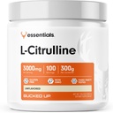 Bucked Up L- Citrullin 3000mg Powder, Essentials (100 Servere)