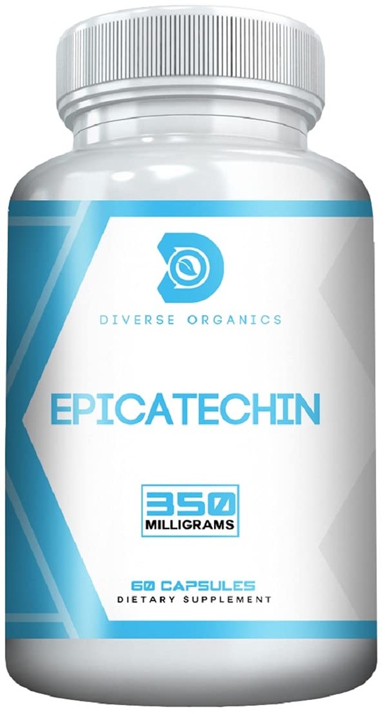 EPICATECHIN - 350 MGS PER Servering - 60 Servering - Kan øge ydeevne - Kan øge proteinsyntesen - ved Diverse Organcis