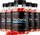 (5 Pack) TruGenix Gummies, TruGenix Gummies for Mænd, Official TruGonix Gummies Advanced Formel, TruGenix ACV Gummies, TruGenix Support Gummies, Premium Formel, 300 Gummies for 5 Måneder