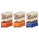 CLIF Nut Butter Bar - Variety Pack - Peanut Butter fyldt energi barer - Non-GMO - USDA Organic - Plant- baseret - Lav Glycemisk - 1.76 oz. (12 Greve)