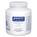 Ren indkapsling Cal / Mag (Malat) 2: 1 - Calcium & Magnesium (Malat) - Knogletilskud * - Optimal absorption - Vegan & Gluten Free - 180 kapsler