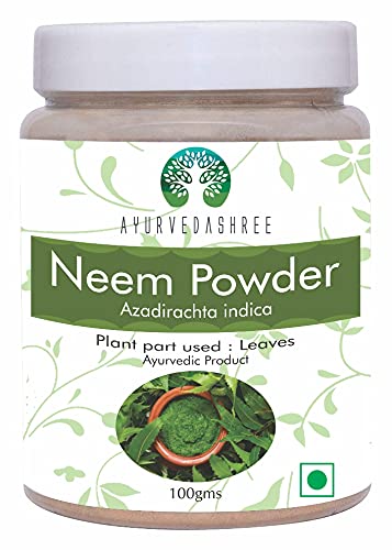 Neem Leaf Pulver 100 Gm • 124; Azadirachta Indica • 124; Wild Crafted Neem Leaf Pulver • 124; Meget Bitter Neem Supplement for Hår og Detox • 124; Ikke GMO, Gluten Free, Vegan